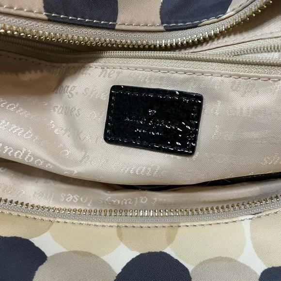 Kate Spade soft polka dot handbag - Picture 3 of 6
